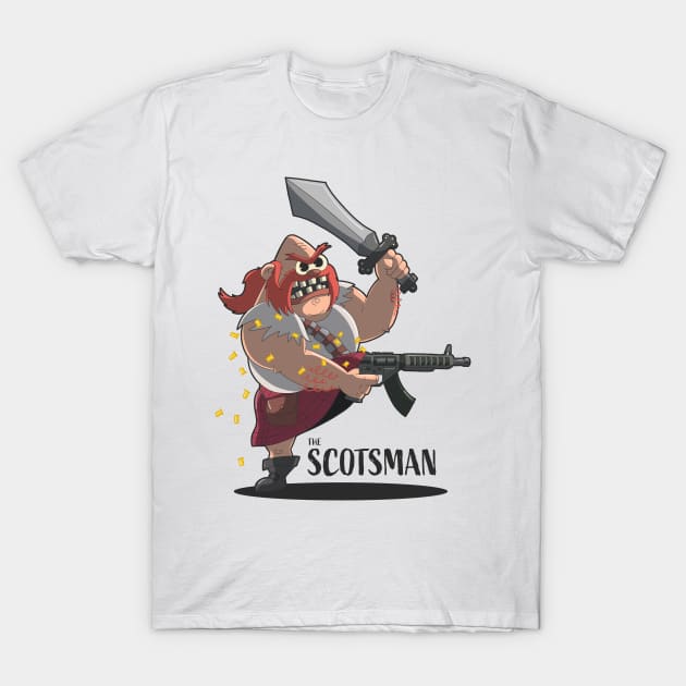 The Scotsman T-Shirt by Chris Nixt